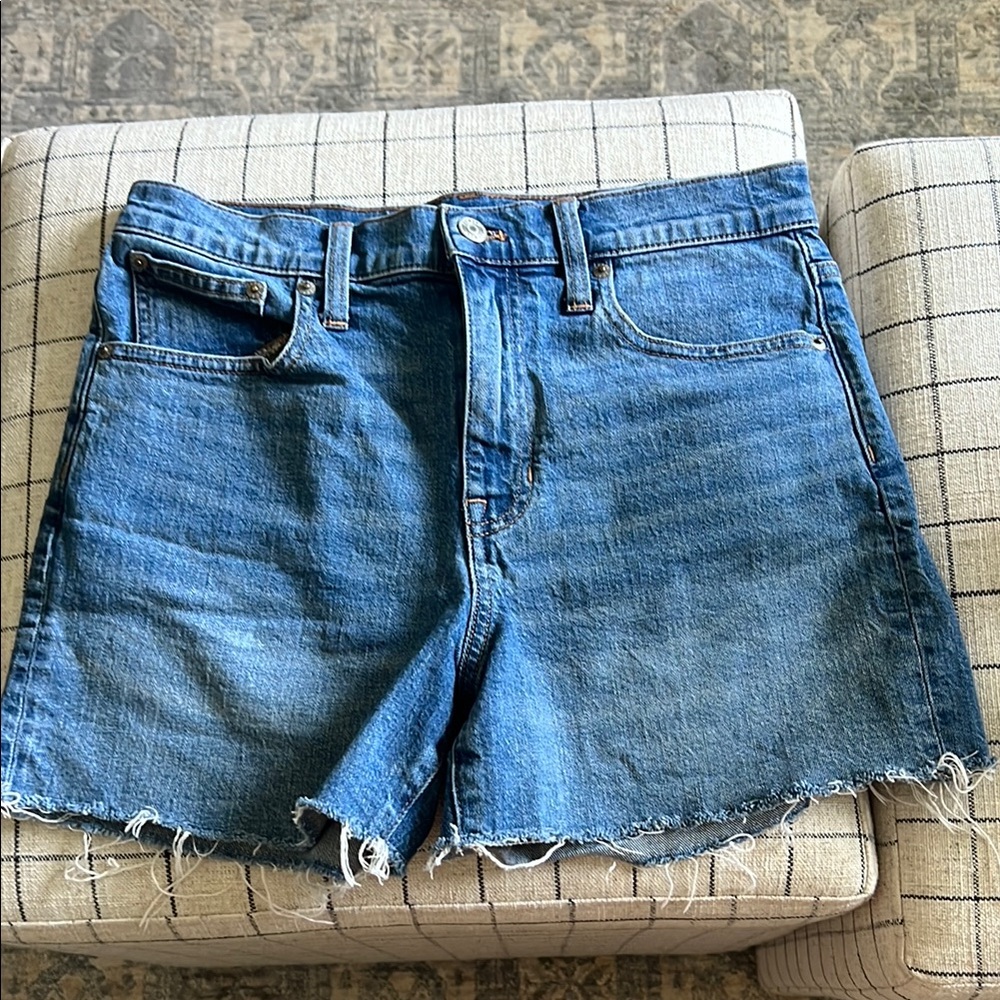 Jcrew Denim Blue Women's Shorts, size 27. Worn a few times